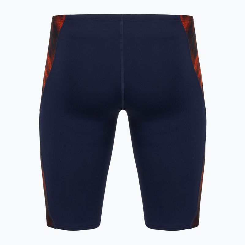 Férfi úszódzsemmer TYR Soren Soren Blade Splice Jammer narancssárga 2