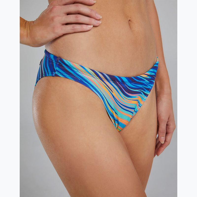 TYR Riptidal Classic Full Coverage Bikini alsó teal/orange 6