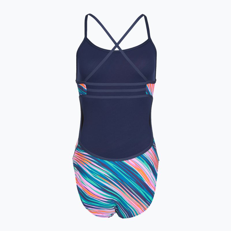 Női egyrészes fürdőruha TYR Durafast Elite Riptidal Trinityfit pink/multi 2