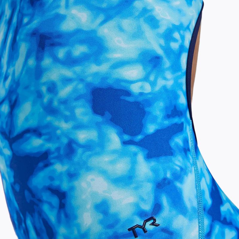 Női egyrészes úszódressz TYR Durafast Elite Azultec Diamondfit ocean blue 6