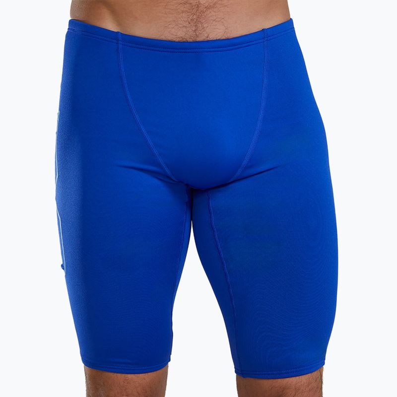 Férfi úszó dzsemmer TYR Soild Large Logo Jammer royal 5