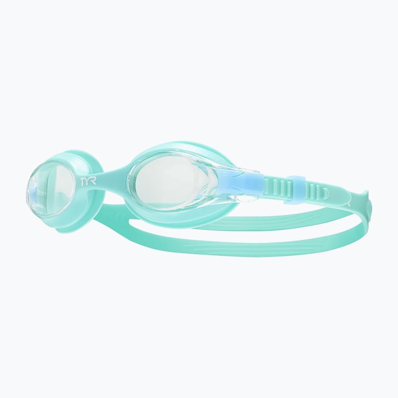 TYR gyermek úszószemüveg Swimple kék / fekete / fekete