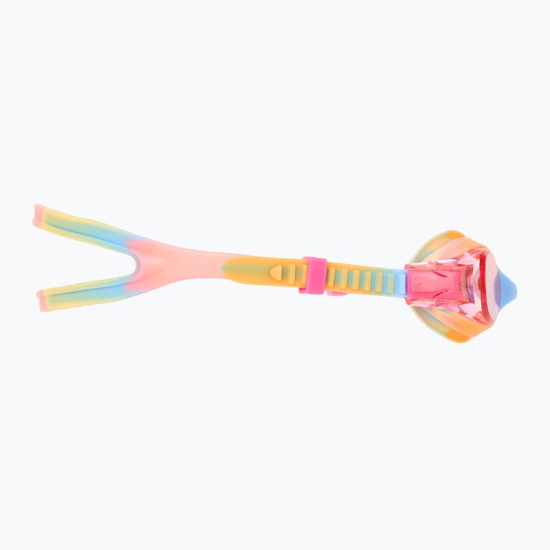 TYR Swimple Tie Dye nem tükrös rózsaszín/narancs/sárga gyermek úszószemüveg 3