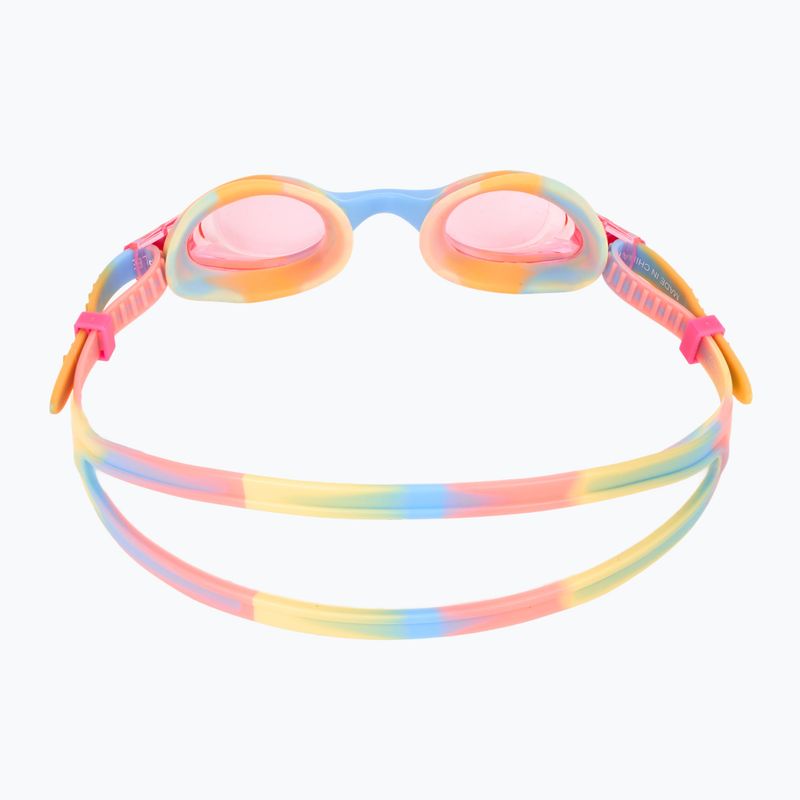 TYR Swimple Tie Dye nem tükrös rózsaszín/narancs/sárga gyermek úszószemüveg 4