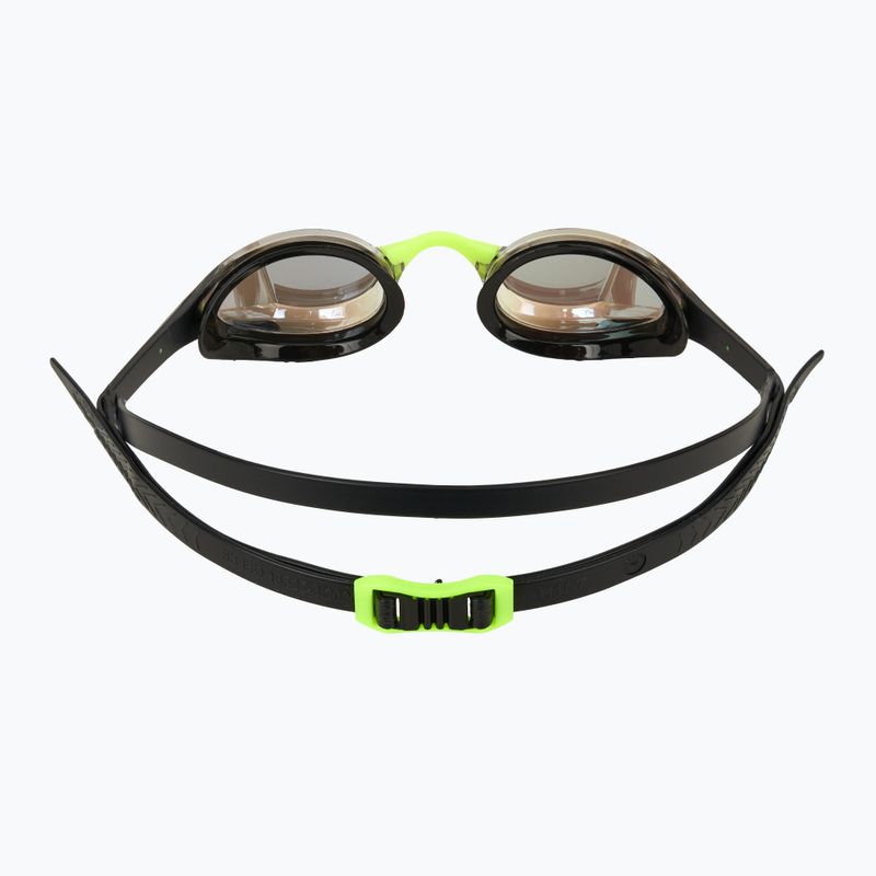 TYR Tracer-X Elite Racing tükrös fekete/lime úszószemüveg 4