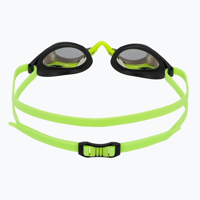 TYR Stealth-X Performance Mirrored electro lime úszószemüveg 4