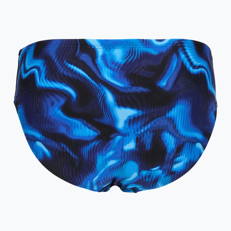 Férfi úszónadrág TYR Durafast Elite Waveform Brief blue 6