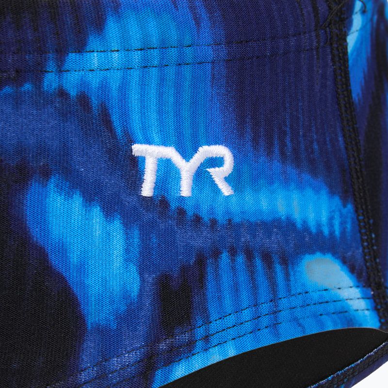 Férfi úszónadrág TYR Durafast Elite Waveform Brief blue 7