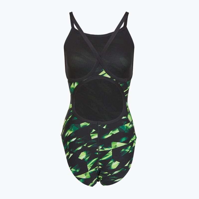 Női egyrészes úszódressz TYR Durafast Elite Triadic Diamondfit green 2