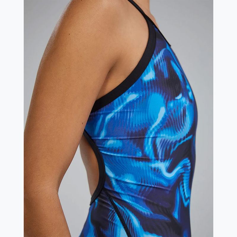 Női egyrészes fürdőruha TYR Durafast Elite Waveform Diamondfit blue 9