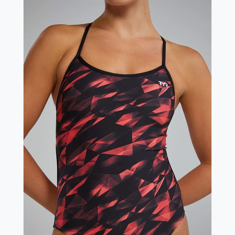 Női egyrészes úszódressz TYR Durafast Elite Triadic Trinityfit red 8