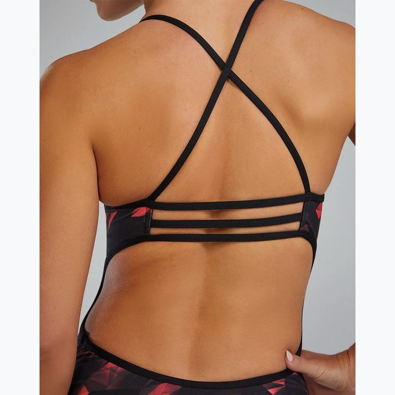 Női egyrészes úszódressz TYR Durafast Elite Triadic Trinityfit red 10