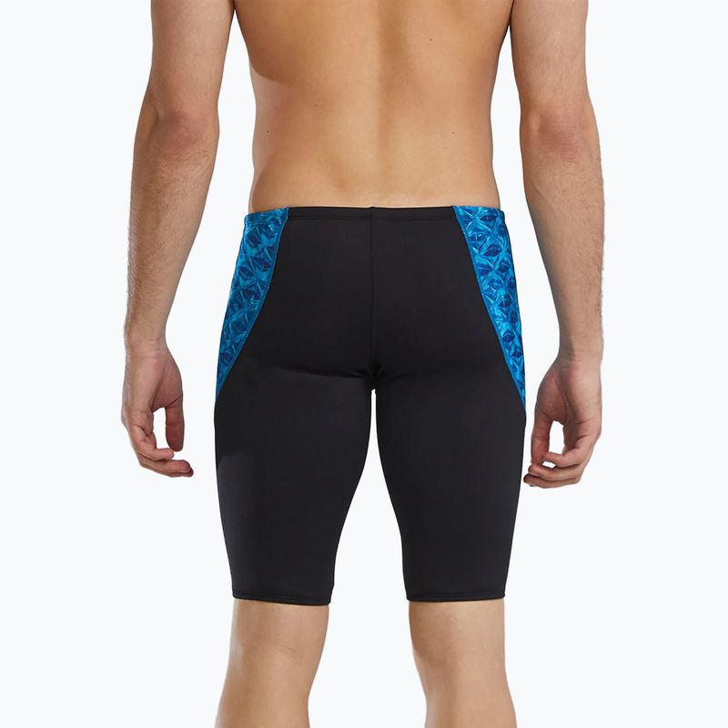 Férfi úszó jammer TYR Durafast Elite Oceanid Jammer light blue/aqua 2