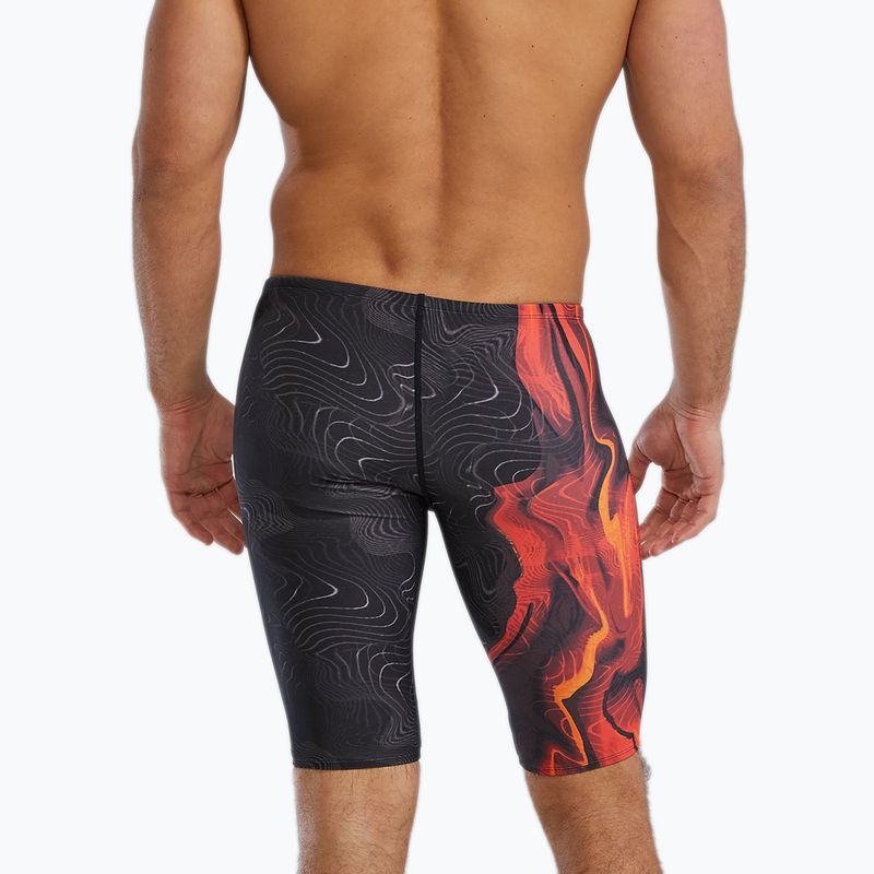 Férfi úszás jammers Tyr Durafast Elite Firestorm fémes tüzet 2
