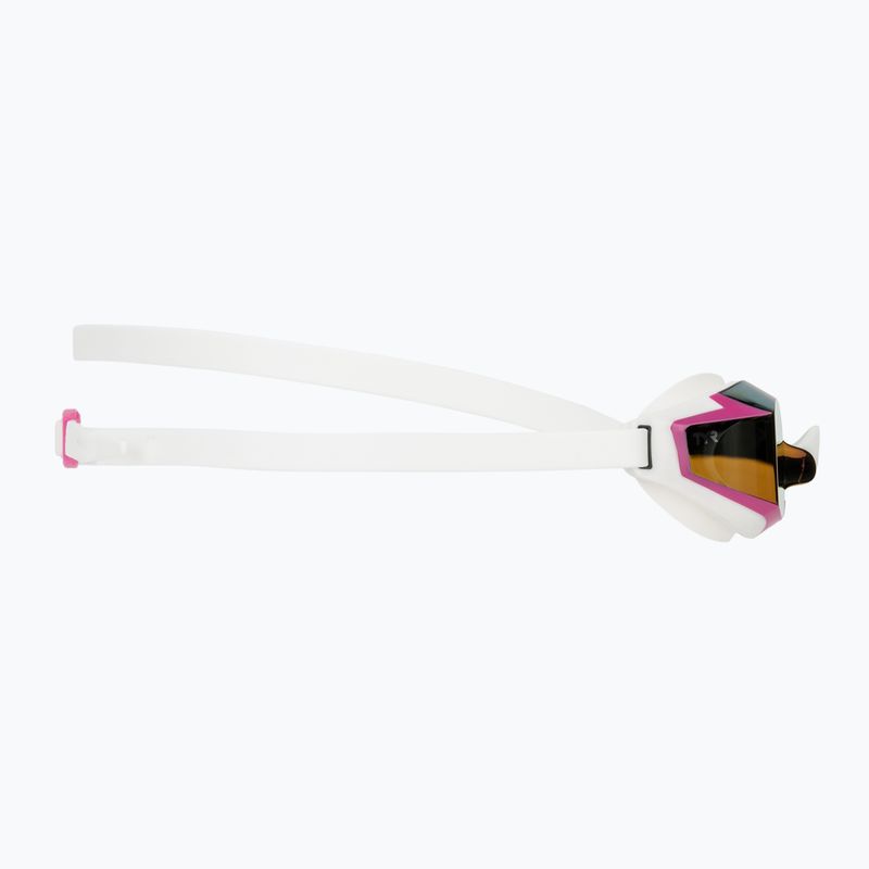 Úszószemüveg TYR Stealth-X Performance Mirrored pink/white 3