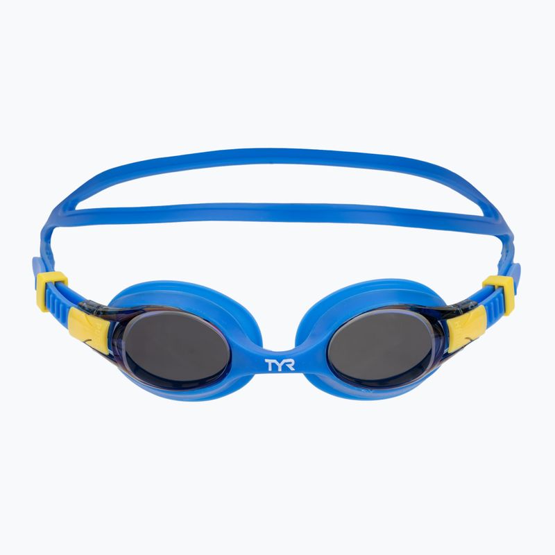 Gyerek úszószemüveg TYR Swimple Metallized blue/yellow 2