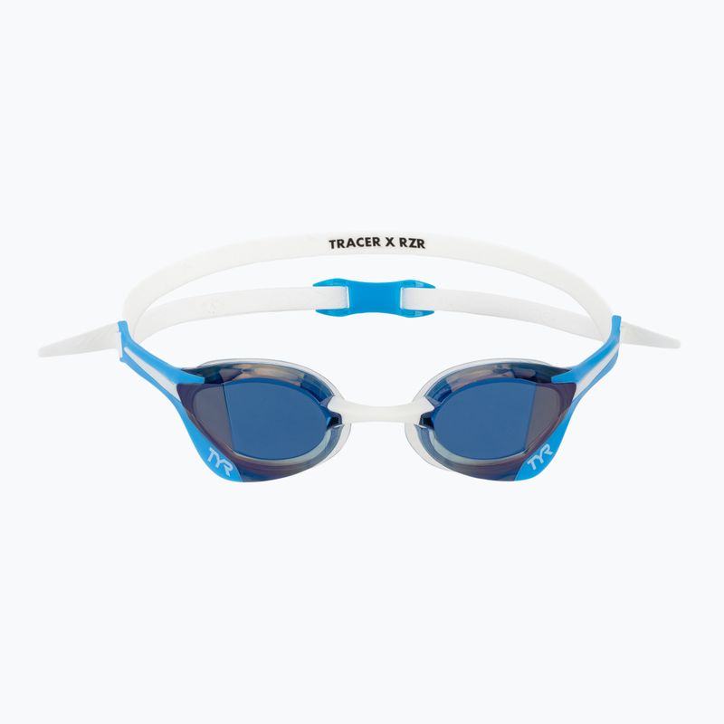Úszószemüveg TYR Tracer-X Elite Racing Mirrored blue/white 2