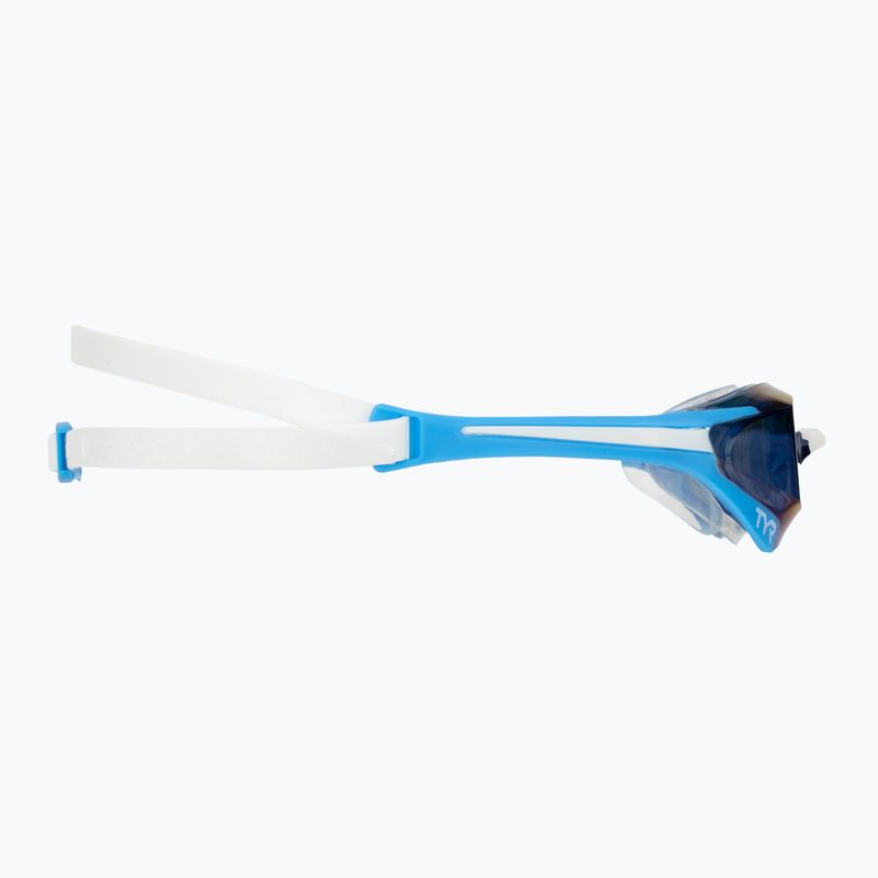 Úszószemüveg TYR Tracer-X Elite Racing Mirrored blue/white 3