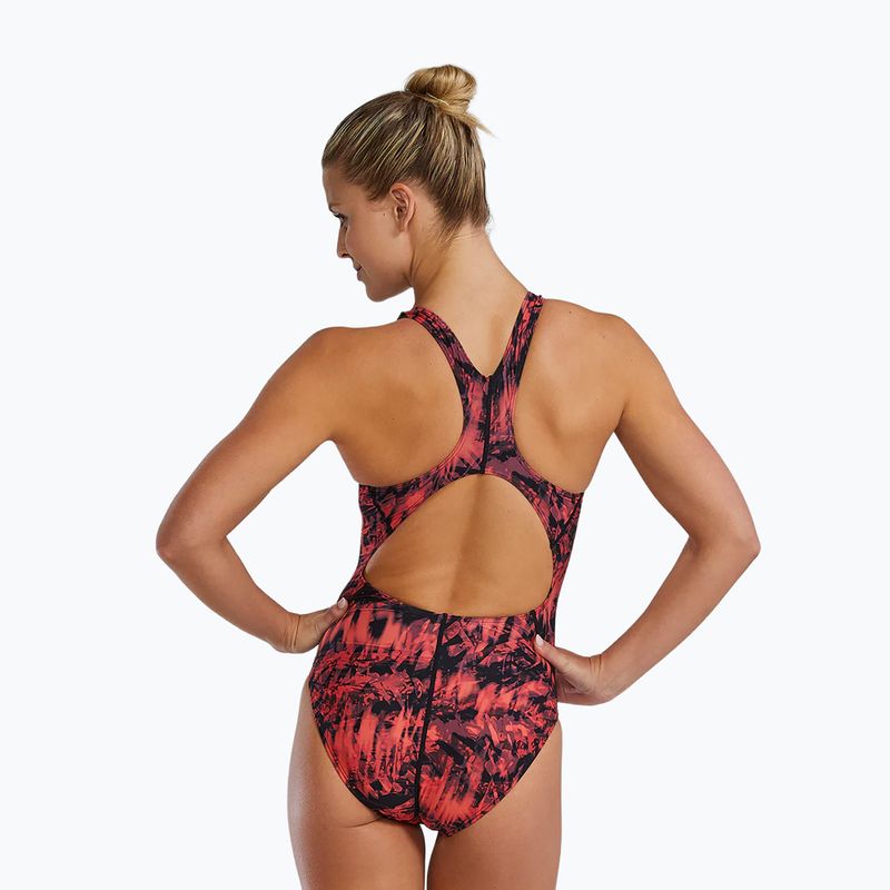 Női egyrészes úszódressz TYR Durafast Lite Seismo Maxfit red 2