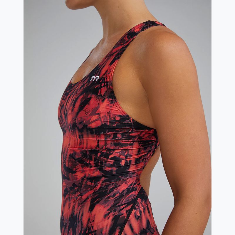 Női egyrészes úszódressz TYR Durafast Lite Seismo Maxfit red 8