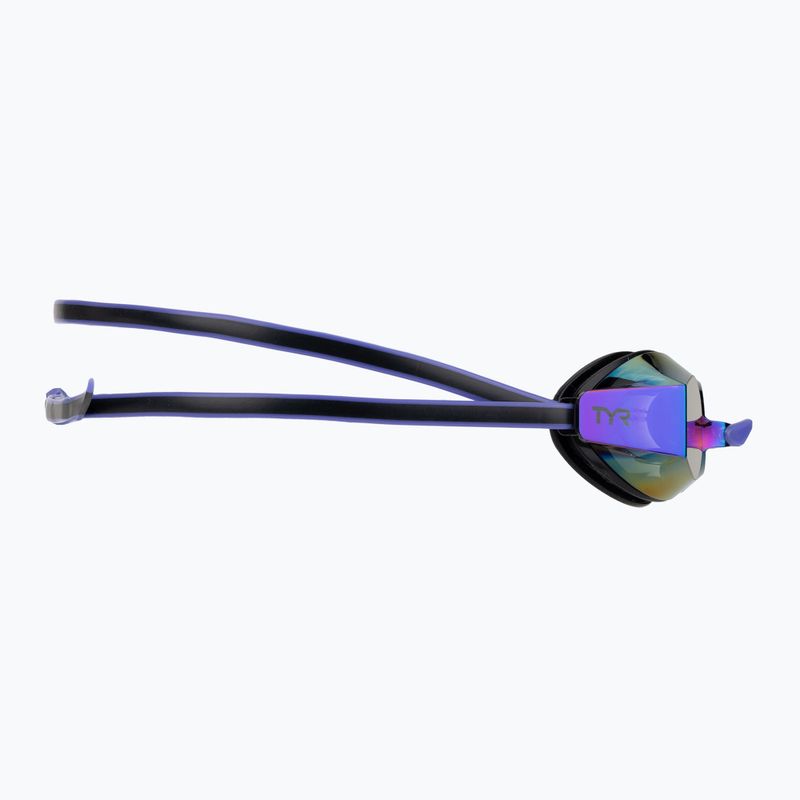 Női úszószemüveg TYR Blackops 140 Ev Racing Mirrored purple/green 3