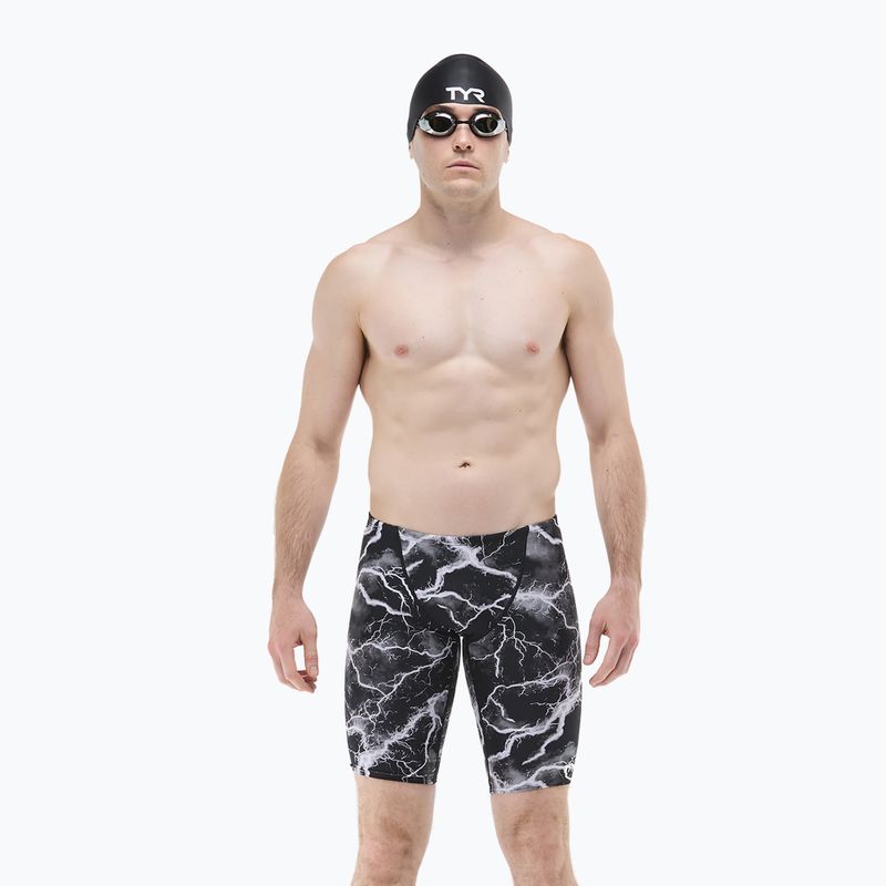Férfi úszójammerek TYR Durafast Elite Arterix Jammer titanium