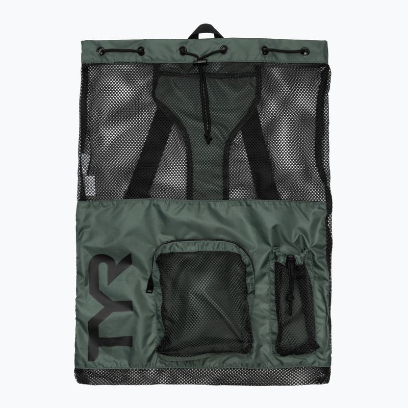 Úszózsák TYR Big Mesh Mummy 40 l olive