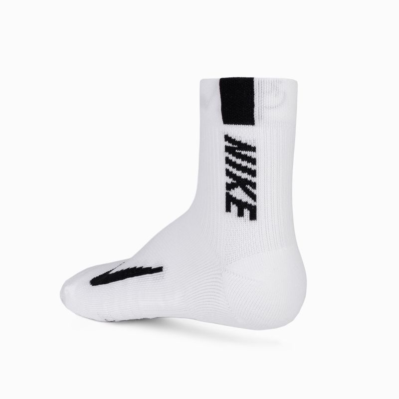 Nike Multiplier 2pak edzőzokni fehér SX7556-100 3
