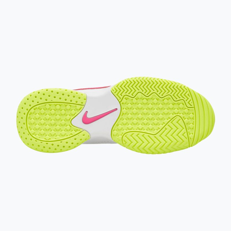 Gyerek teniszcipő Nike Court Lite 2 Jr white/hot lime/grey fog/laser fuchsia 3