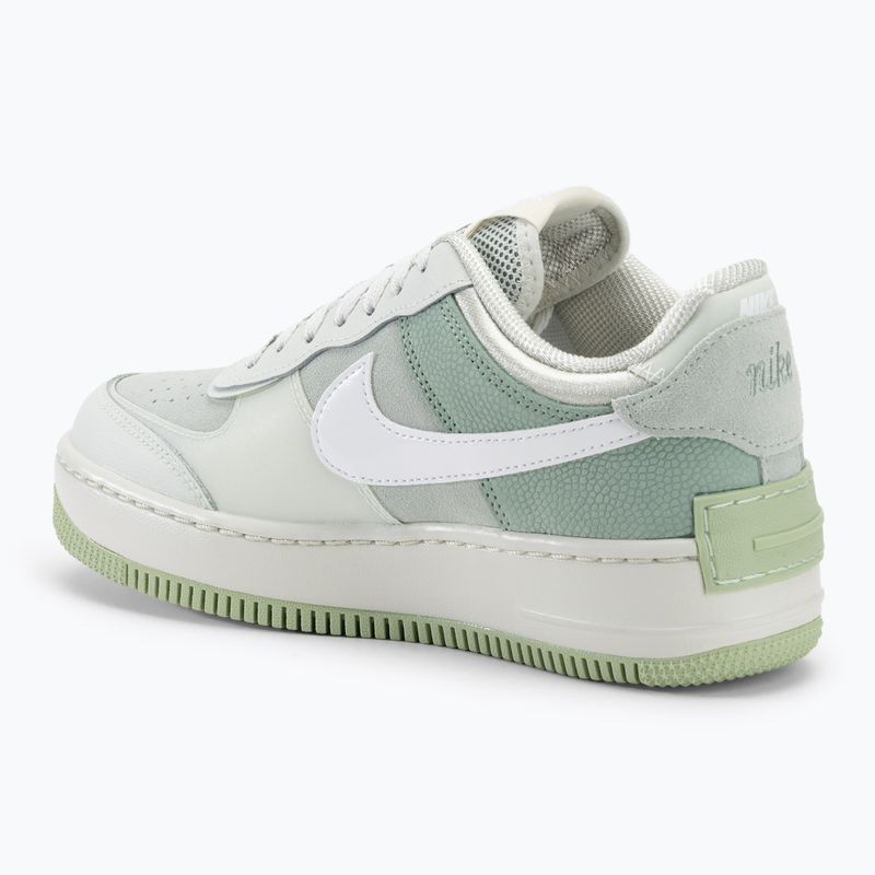 Nike Air Force 1 Shadow női cipő lucfenyő aura/pisztácia fagy/ezüst fenyő/fehér 3