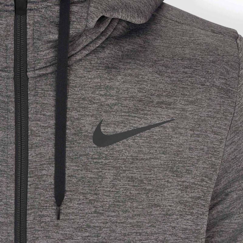 Férfi Nike Therma Hoodie Full-ZIP edzőpulóver szürke CU6231-071 CU6231-071 3