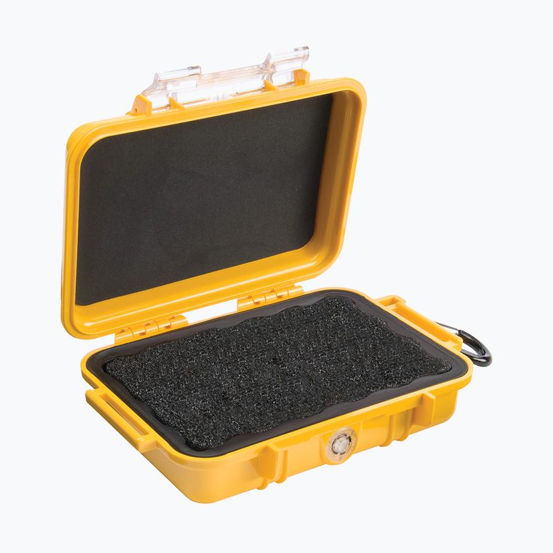 Tárolódoboz PELI 1020 Micro Case black/yellow 2