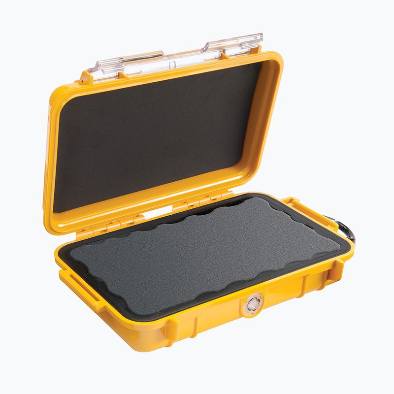 Tárolódoboz PELI 1040 Micro Case black/yellow 2