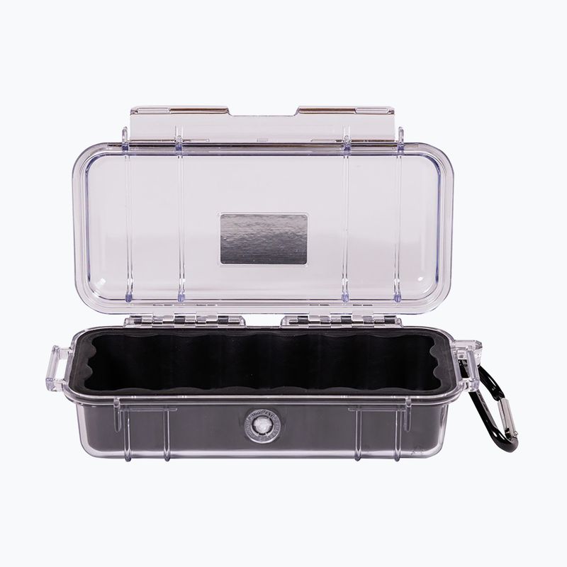 Tárolódoboz PELI 1030 Micro Case black clear 5