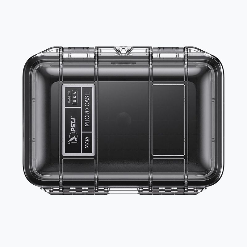 Tárolódoboz PELI M40 Micro Case black clear 3