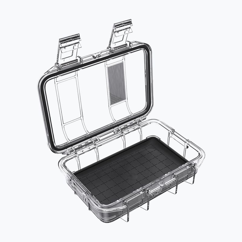 Tárolódoboz PELI M40 Micro Case black clear 4