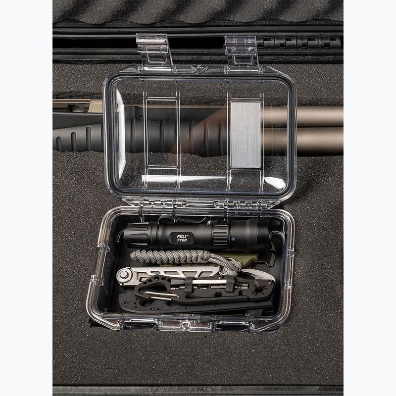 Tárolódoboz PELI M40 Micro Case black clear 5