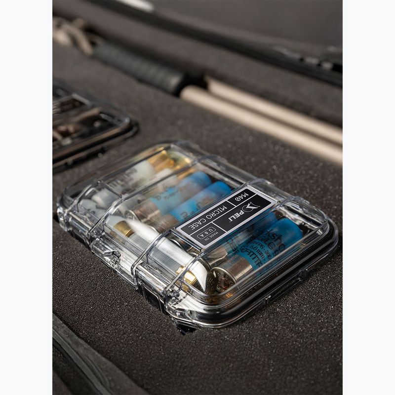 Tárolódoboz PELI M40 Micro Case black clear 6