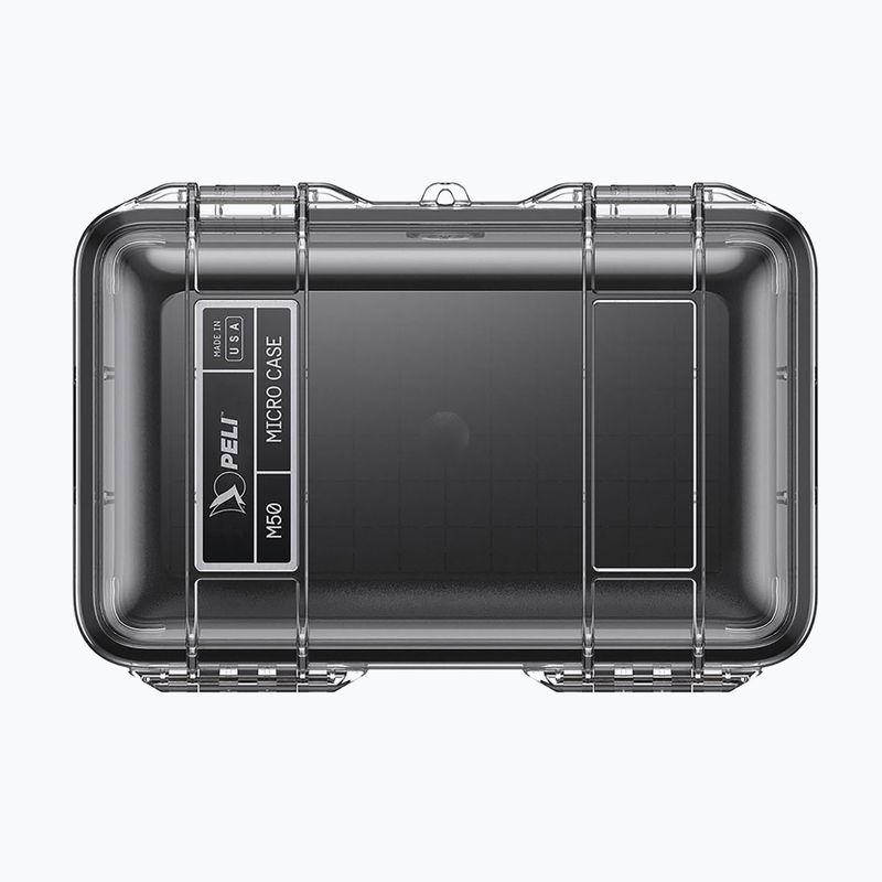 Tárolódoboz PELI M50 Micro Case clear black 3