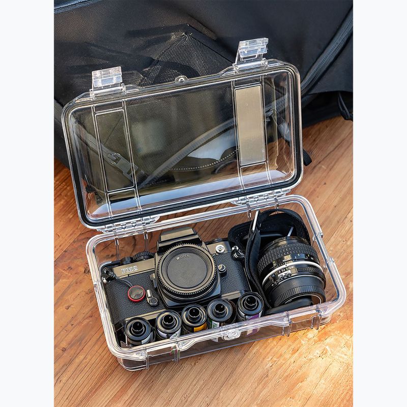 Tárolódoboz PELI M50 Micro Case clear black 5