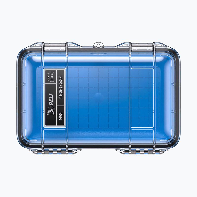 Tárolódoboz PELI M50 Micro Case clear blue 3