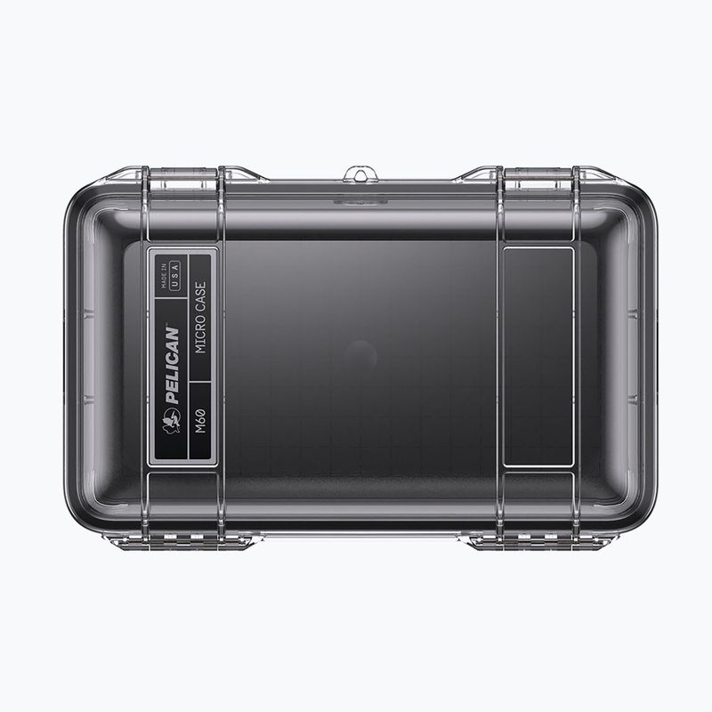 Tárolódoboz PELI M60 Micro Case clear black 3