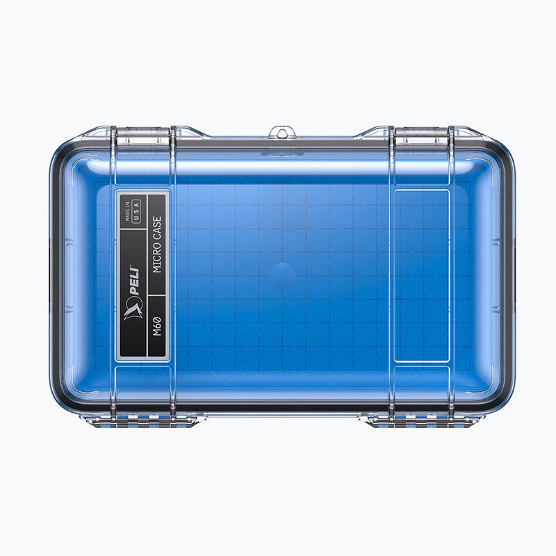 Tárolódoboz PELI M60 Micro Case clear blue 3