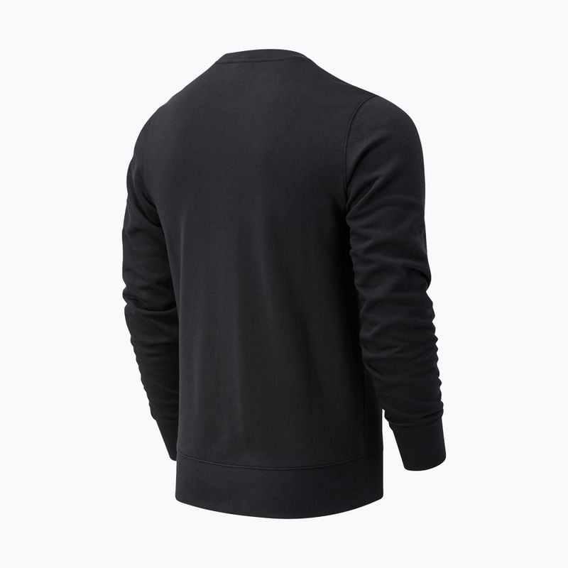 Férfi New Balance Classic Core Core Fleece Crew melegítőfelső fekete 5