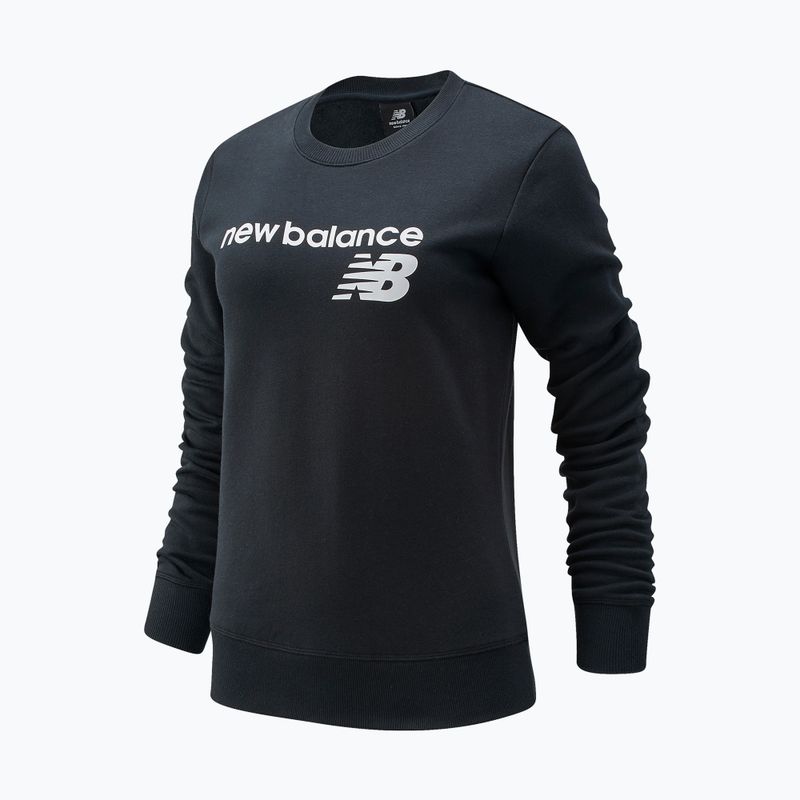 Női New Balance Classic Core Core Fleece Crew melegítőfelső fekete