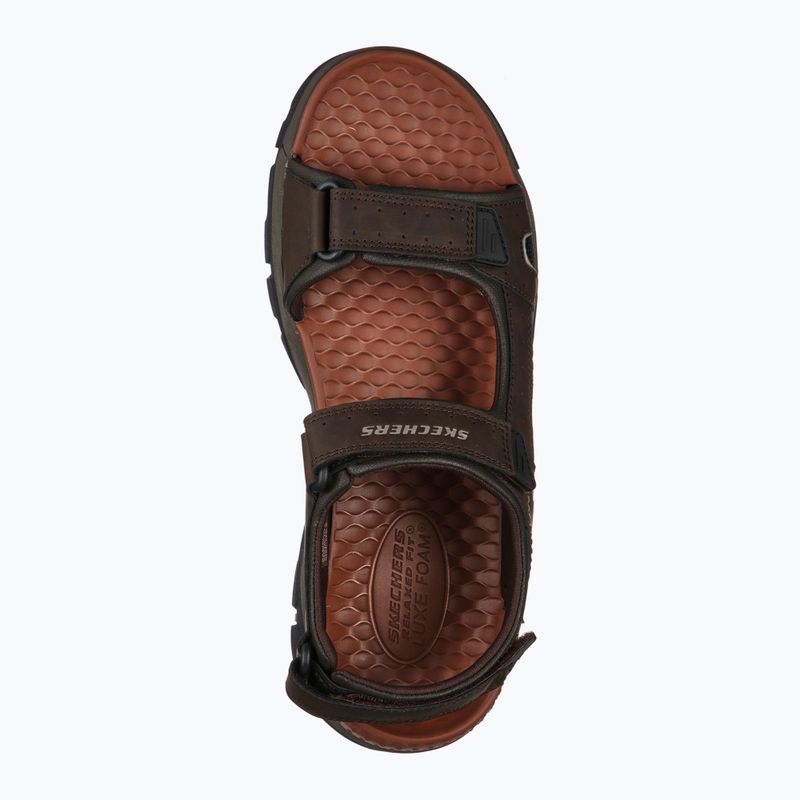 Férfi szandál SKECHERS Tresmen Hirano chocolate 11