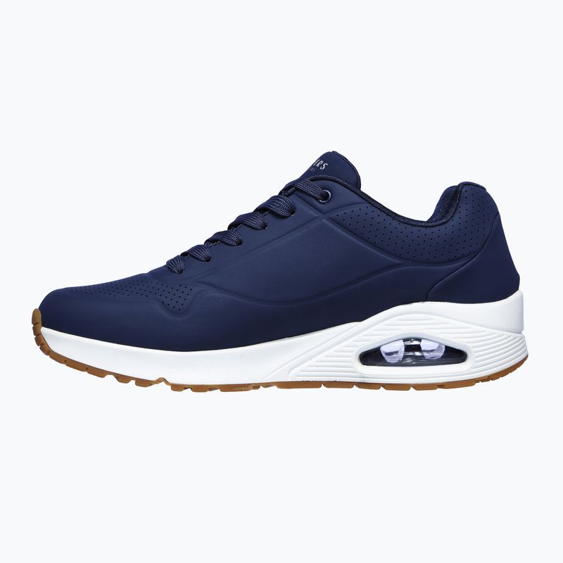 Férfi cipő SKECHERS Uno Stand On Air navy/white 10