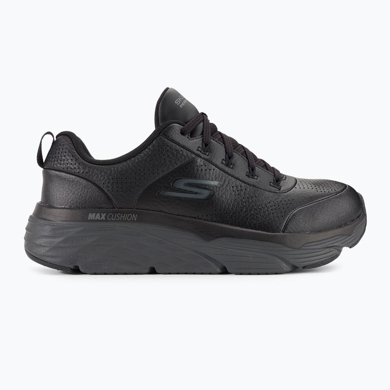 SKECHERS Max Cushion Elite Lucid fekete/szürke férfi futócipő 3
