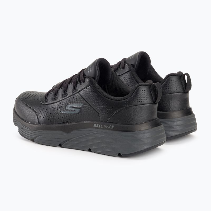 SKECHERS Max Cushion Elite Lucid fekete/szürke férfi futócipő 4