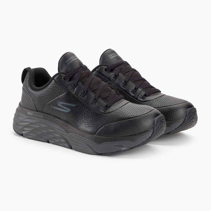 SKECHERS Max Cushion Elite Lucid fekete/szürke férfi futócipő 5